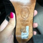 Lulu Guinness Heels sandals leather strappy Black Womens Size 6.5‎ Photo 3