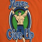 WWE John Cena Orange Y2K Hustle Loyalty Respect Authentic Wear T Photo 3