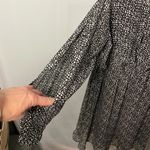 Maurice's  Women’s Sz Medium Black/White Cold Shoulder Elastic‎ Waist Dress Photo 1