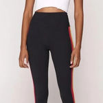 Spiritual Gangster Essential High Waist Rainbow Striped Leggings Black Size XS Photo 0