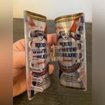 Handmade Red White & Blue Beer Claw Clip Photo 3