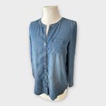 J. Jill Denim Chambray Button Photo 1