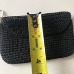 BLACK CROCHET SMALL WALLET CLUTCH Photo 7