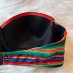 Beach Riot Women’s Small Emma Strapless Bikini Top - Fiesta Print Photo 7