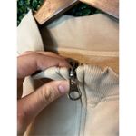 ABLE BEIGE QUARTER ZIP JACKET SIZE 3XL TAN Photo 1