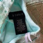 B Darlin B. Darlin mint lace floral halter neck mini dress! Photo 2