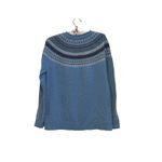 Tabitha Webb  FairIsle Wool Cardigan Grandpa Sweater Large Nordic Heritage Cozy Photo 1