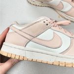 Nike Dunk Low Light Pink White Sneakers Womens 7 Tennis Shoes Running Casual Photo 3