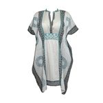 EMERSON FRY Short Caftan, Cerulean Organic, OS Blue Size undefined Photo 11