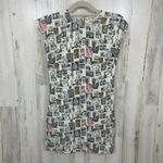 Reformation Lilah Comic Print Mini Dress size S Pop Art Retro Photo 1