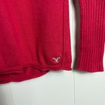 American Eagle Vintage Y2K Fitted Lightweight Knit Pink Sweater Large Bella Swan Photo 3
