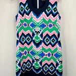 Gabby Skye  Geometric Print Sleeveless Shift Dress Multicolor Size 8 Photo 1