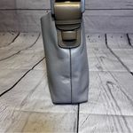 Marc Jacobs  Made in Italy Light Gray Leather Hobo Bag with Tan Strap Photo 4