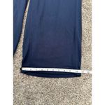 Quince French Terry Modal Wide Leg Pants Navy Blue Fold over Waistband Flowy S Photo 7