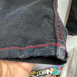 Aphrodite  size 1 Black Cargo Pants Red Stitching grommets gothic Photo 11