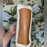 Fossil  Woven Look Leather Trim Shoulder Bag Purse Photo 2