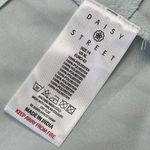 Daisy Street Urban Outfitters Satin Tie Front Cami Crop Top Women's Size XL Blue Photo 9