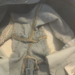 American Eagle Women's Distressed Denim Shorts Lace Trim Size 10 Photo 8