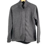 Outdoor Research Women’s Wool Blend Full Zip Jacket Gray Fleece Lined Size M Size M Photo 0