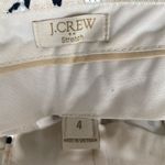 J.Crew  Women's Beige Chino Stretch Shorts Size 4 Geometric Casual Photo 4