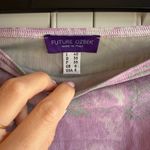 Pastel Abstract Women's Pencil Skirt Purple Photo 1