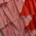 French Laundry  blouse tank top layered raw hem diagonal asymmetrical‎ layers NEW Photo 2