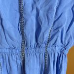 Revolve  The Jetset Diaries Blue Embroidered Long Sleeve Dress Size Small Photo 7