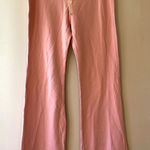EXPRESS  Sz S Stretch Pull On Pink Knit Yoga Pants Straight Leg Leggings Photo 0