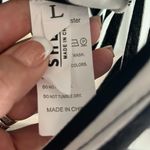 SheIn Mod stripe print ruffle one shoulder top Photo 2