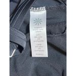 Athleta  Black Tankini Swim Top Ruched Adjustable Blousy Modest Underwire 34DD/D Photo 8