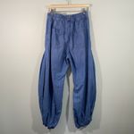 Pilcro By Anthropologie Blue High Rise Wharfside Barrel Jogger Jeans Size 30 Photo 6
