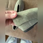 Soft Surroundings  Fabrizia shootie wedge shoes in gray suede Photo 2