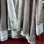 One World  size L open front cardigan. Distressed Photo 8