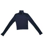 Wilfred Ribbed Turtleneck Long Sleeve Black XS Photo 3