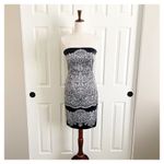 White House | Black Market Strapless Satin Cocktail Special Occasion Party Dress 0 Photo 2