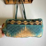 LA BAGZ Quilted Tote BagMulticolor Patterned Large Travel Beach Shoulder Handbag Red Photo 3