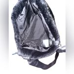 Adrienne Landau  Zebra Print Faux Fur Crossbody Bag with removable strap Photo 4