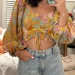 Show Me Your Mumu Jenna Floral Top Photo 1