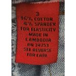 Zana Di  Denim Capri‎ Frayed Hem Cropped Jeans Blue Wash Juniors Size 9 Photo 4