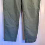 Old Navy Pixie Mid-Rise Green Dress Pants Size 12 Regular 26” Inseam Women’s Photo 3