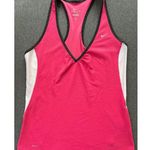 Nike  Dri-Fit | Women's Athletic Gym Exercise Workout Mesh Side Tank Top | Medium Photo 0