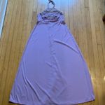 Vintage Lavender Cottagecore Halter Maxi Dress and Shrug Purple Size M Photo 0