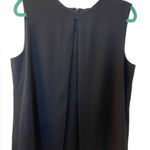 Donna Karan NEW  New York NWT Black Sleeveless Top Size Large NWT Photo 0