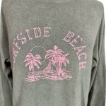 Faherty  Surfside Beach Organic Cotton Blend Reverse Fleece Sweatshirt Sea Spray Photo 4