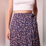 Band of Gypsies Band of the Free Linaelle Purple Floral Wrap Skirt
NWT Photo 3