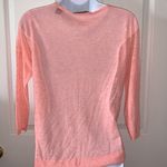 Scotch & Soda Scotch &‎ Soda Peach 3/4" Sleeve Light Weight V-Neck Sweater Size 1 Photo 5
