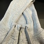 Mondetta Women’s Heather Gray Fleece Hoodie Canada Embossed Size med Front Zip Photo 7