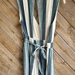 Crystal sky unique shorts romper high low v neck size 11 Blue Photo 3