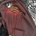 60’s 70’ Vintage Dress Boho Floral w/Shorts S Small M Medium Brown Photo 9