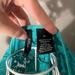 New Directions Blue Lace Button Front Blouse Whimsical Sz PL Bohemian Fairycore Photo 1